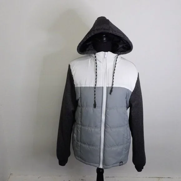 EUC Airwalk Jacket Unisex puffer with hood. Size M - Picture 11 of 16